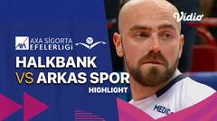 Highlight | Semifinal - Halkbank vs Arkas Spor | Men's Turkish League