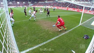 Augsburg 2-1 Koln | Liga Jerman | Highlight Pertandingan dan Gol-gol