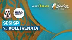 Full Match | Sesi SP vs Volei Renata | Brazilian Men's Volleyball League 2022/2023