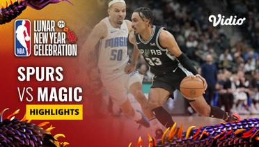 San Antonio Spurs vs Orlando Magic - Highlights | NBA Regular Season 2023/24