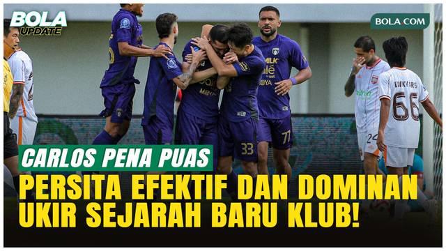 Carlos Pena Puji Persita Usai Cetak Sejarah Kalahkan Borneo FC