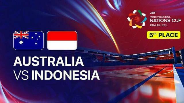 Final 5-6: Australia vs Indonesia - Full Match | AVC Men's Volleyball Nations Cup 2025