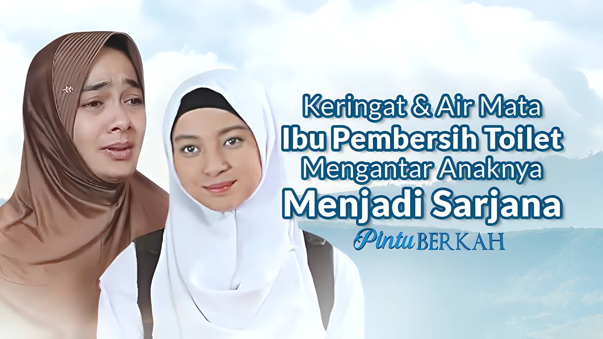 Keringat Dan Air Mata Ibu Pembersih Toilet Mengantar Anaknya Menjadi Sarjana