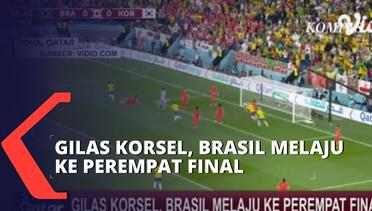 Gilas Korsel 4-1, Brasil Melaju ke Perempat Final
