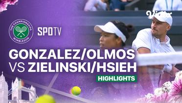 Santiago Gonzalez (MEX) / Giuliana Olmos (MEX) vs Jan Zielinski (POL) / Su-Wei Hsieh (TPE) - Highlights | Wimbledon 2024 - Mixed Double Final