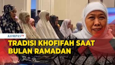 Tradisi Khofifah di Bulan Ramadan: Ajak Warga Salat Tarawih di Kediamannya