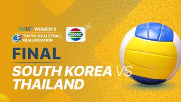 Full Match | Korea Selatan vs Thailand | AVC Women's 2020 Volleyball Qualification