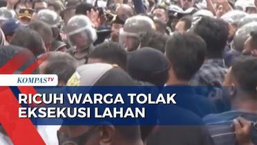 Aksi Protes Warga Tolak Eksekusi Lahan di Ambon Berakhir Ricuh!