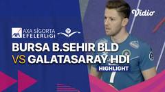 Highlight | Bursa B.Sehir BLD 3 vs 0 Galatasaray HDI Sigorta | Men's Turkish League