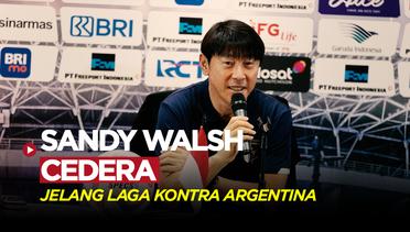 Sandy Walsh Absen Bela Timnas Indonesia Saat Hadapi Timnas Argentina