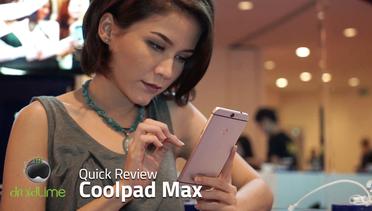 Coolpad Max Quick Review