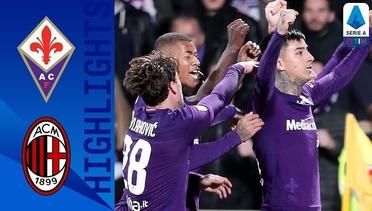 Match Highlight | Fiorentina 1 vs 1 Milan | Serie A 2020