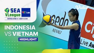 Highlights | Putri: Indonesia vs Vietnam | SEA VLeague - Vietnam