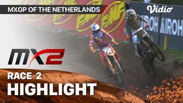 Highlights | Round 16 Netherlands: MX2 | Race 2 | MXGP 2023
