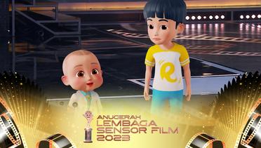 Gumush!!! Cipung & Aa Rafathar Jago Bingit!!  Papa Raffi Malu-Maluin Deh! | Anugerah Lembaga Sensor Film 2023