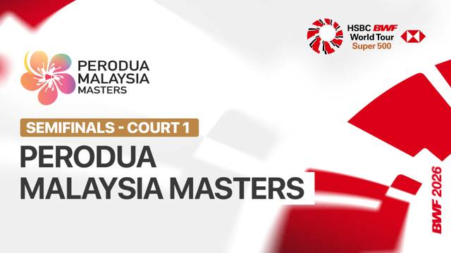 Pakkapon Teeraratsakul/Sapsiree Taerattanachai (THA) vs Guo Xin Wa/Chen Fang Hui (CHN) - Mixed Doubles Semifinal | PERODUA Malaysia Masters 2026 - Full Match | Perodua Malaysia Masters 2026