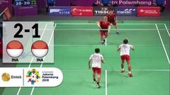 MENEGANGKAN! Badminton All Indonesian Finals Kevin/Marcus dan Fajar/Rian Kejar-Kejaran Skor!