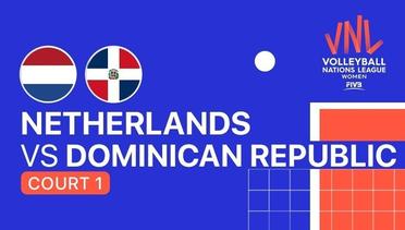 Full Match | VNL WOMEN'S - Netherlands vs Dominican Republic | Volleyball Nations League 2021