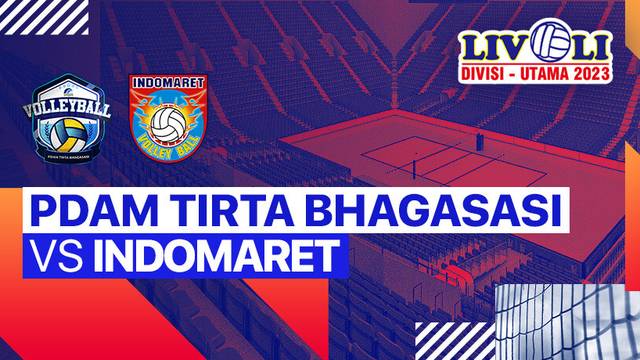 Putra: PDAM Tirta Bhagasasi Bekasi vs Indomaret - Full Match | Livoli Divisi Utama 2023
