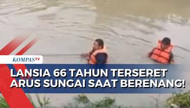 Pria Lansia Terseret Sungai di Madiun saat Sedang Berenang! Apa Hasil Pencarian Tim SAR?
