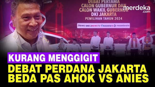 Kurang Menggigit Debat Perdana Pilkada Jakarta, Beda Pas Ahok Vs Anies Langsung Sengit!