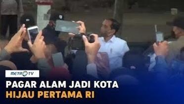 Jokowi Canangkan Kota Pagar Alam Jadi Kota Hijau Pertama RI