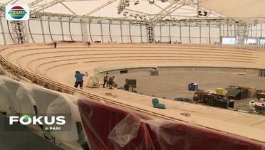 Pembangunan Nyaris Rampung, Velodrome Termegah di Asia Tenggara Siap Digunakan - Fokus Pagi