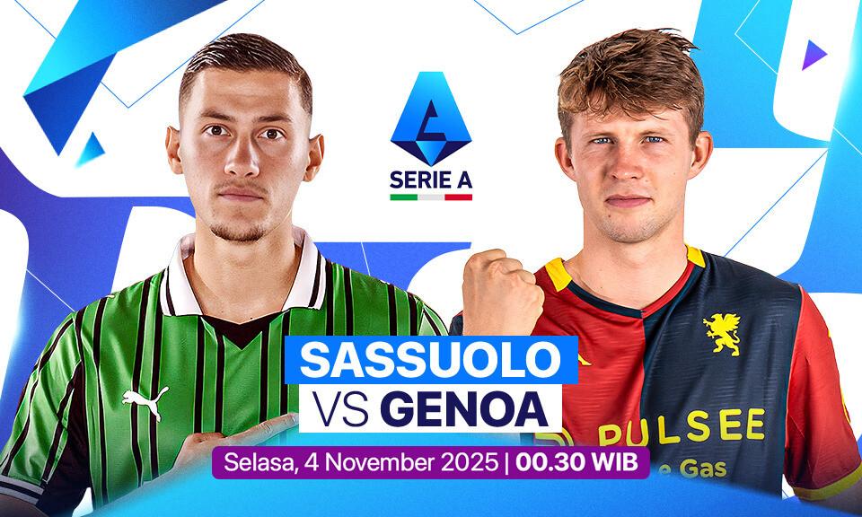 Sassuolo vs Genoa