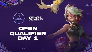 OPEN QUALIFIER - MOBILE LEGENDS (DAY 1)