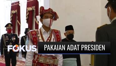 Unik! Presiden Jokowi Kenakan Pakaian Adat Timor Tengah Selatan di Upacara HUT ke-75 RI