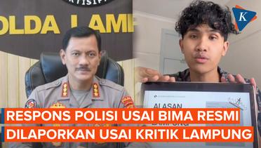 Respons Polisi Buntut Tiktoker Bima Dilaporkan soal UU ITE Usai Kritik Jalanan Lampung