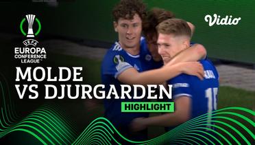 Highlights - Molde vs Djurgarden | UEFA Europa Conference League 2022/23