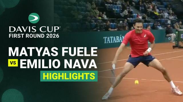 Matyas Fuele (HUN) vs Emilio Nava (USA) - Highlight | Davis Cup 2026
