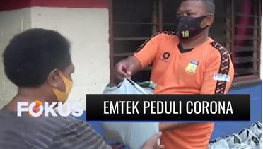 Emtek Peduli Corona Salurkan Bantuan Sembako untuk Warga di Gowa, Jayapura, dan Palembang