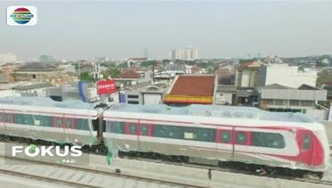 Proyek LRT Jakarta Mencapai 70 Persen, Kereta Siap Diuji Coba - Fokus Pagi