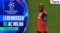 Leverkusen VS AC Milan - Highlights Liga Champions UEFA 2024/25