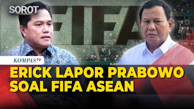 Bertemu Prabowo, Erick Thohir Lapor Persiapan Indonesia Jadi Tuan Rumah FIFA ASEAN Cup