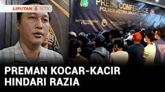 Dikejar Petugas, Preman di Tanjung Priok Kocar-Kacir Sampai Masuk Kubangan | Liputan 6