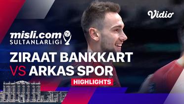 Ziraat Bankkart vs Arkas Spor - Highlights | Men's Turkish Volleyball League 2023/24