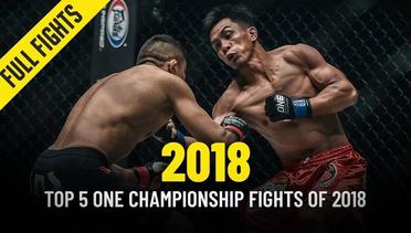 Top 5 ONE Championship Fights Of 2018