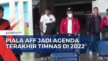 Timnas Indonesia Tiba di Tanah Air Usai Laga Lawan Vietnam di Semifinal Piala AFF 2022