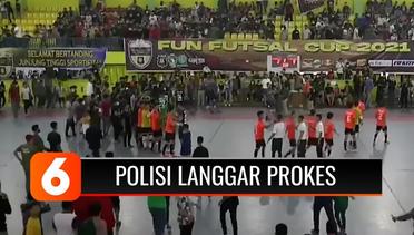 Polda Sumut Tindaklanjuti Anggotanya yang Berkerumun saat Ikuti Turnamen Futsal | Liputan 6