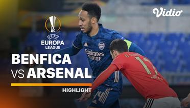 Highlight - Benfica vs Arsenal I UEFA Europa League 2020/2021