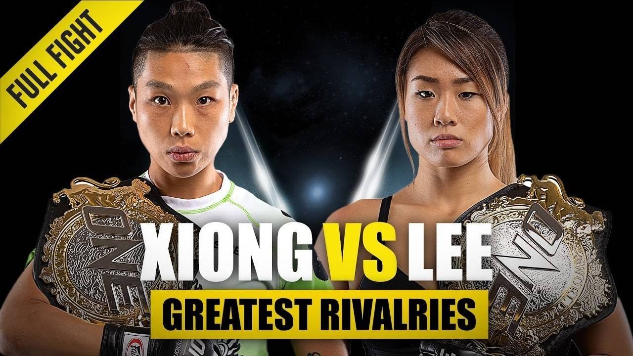 Angela Lee vs. Xiong Jing Nan ONE Championships Greatest Rivalries Vidio
