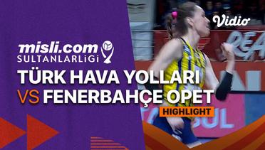 Highlights | Turk Hava Yollari vs Fenerbahce Opet | Turkish Women's Volleyball League 2022/2023