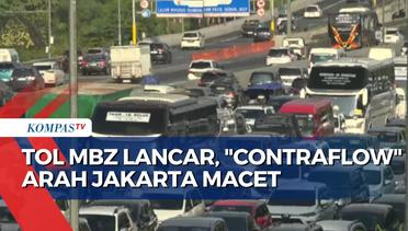 Jalur Contraflow Arah Jakarta Macet saat Arus Balik Lebaran, Kemacetan Capai 10 Km