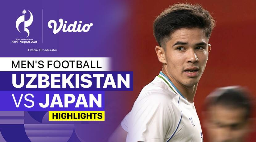 Uzbekistan vs Japan - Men's Football Semifinals | 20th Asian Games Aichi-Nagoya 2026