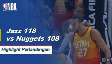 NBA | Cuplikan Hasil Pertandingan : Jazz 118 Vs Nuggets 108