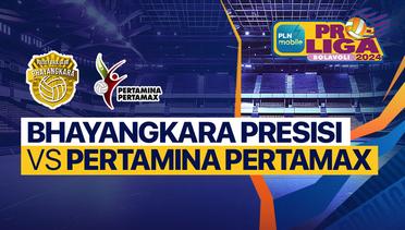 Putra: Jakarta Bhayangkara Presisi vs Jakarta Pertamina Pertamax - PLN Mobile Proliga 2024