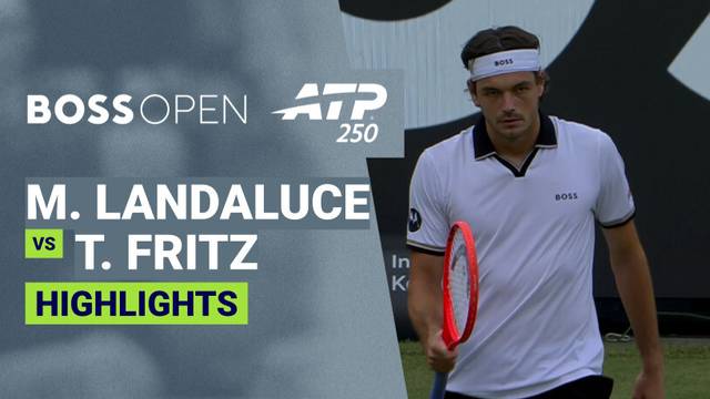 Martin Landaluce vs Taylor Fritz - Highlight | ATP 250: BOSS Open 2026